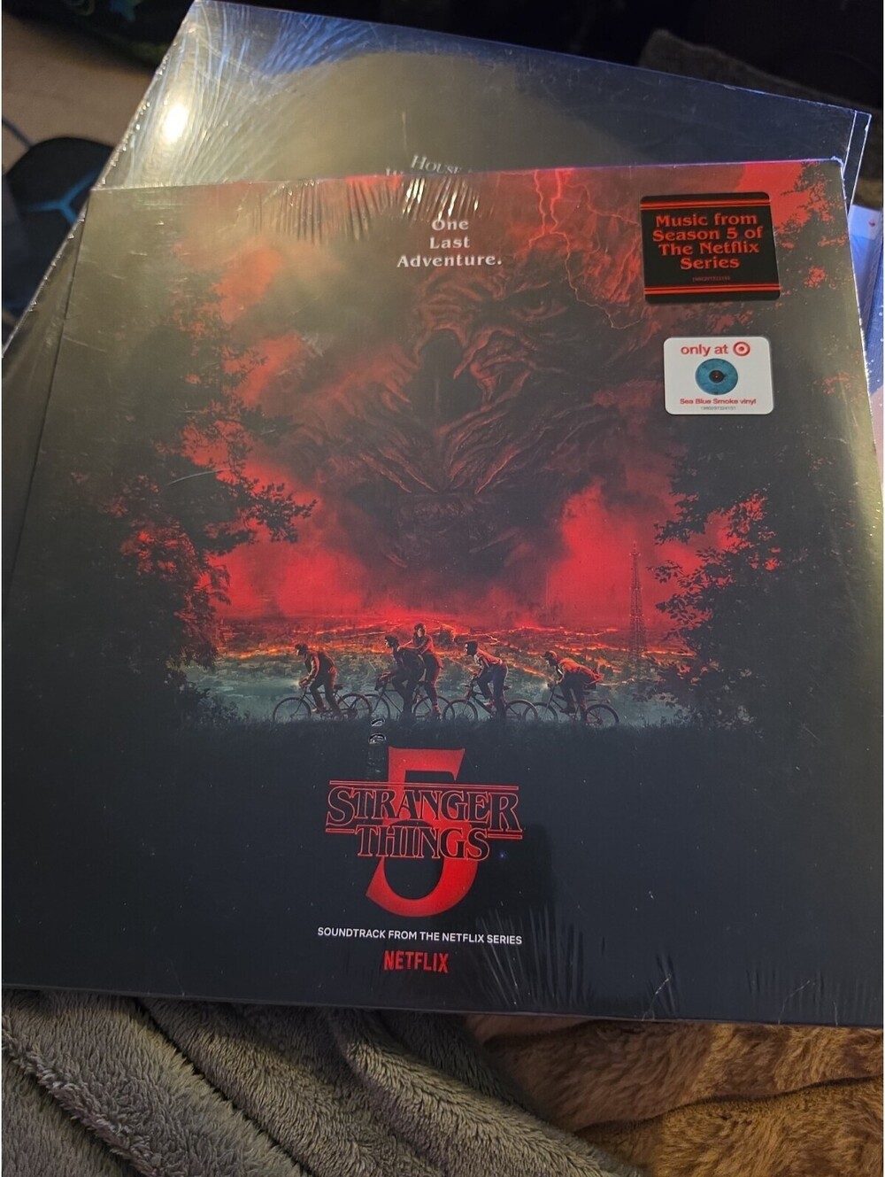 Stranger Things Season 5 Soundtrack Limited Sea Blue Smoke Color Vinyl LP